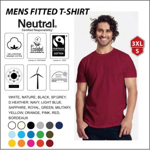 Neutral® Herr Fit T-shirt