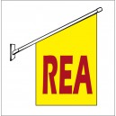 Fasadflagga "REA"