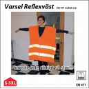 Varsel Reflexväst med tryck 