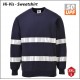 Hi-Vis Sweatshirt med eget tryck