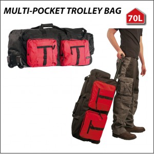 Trolley Bag 70 Liter med eget tryck