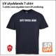 uv T-shirt med tryck