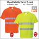 Hi Vis Varsel T-shirt med tryck